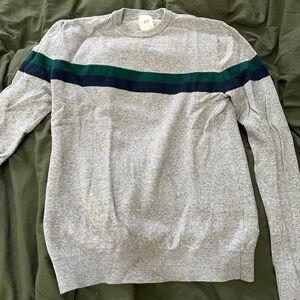 Grey Crew Neck Sweater - H&M